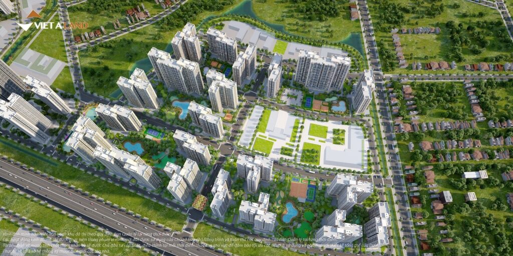 Tổng thể lõi tiện ích dự án Vinhomes Grand Park